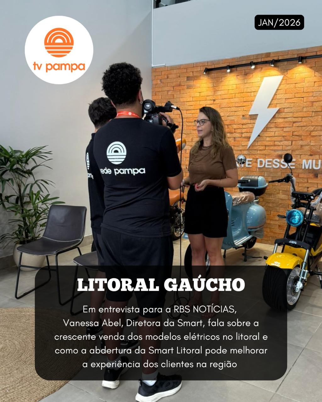 Matéria na mídia: Aumento de Moto Elétricas no Litoral